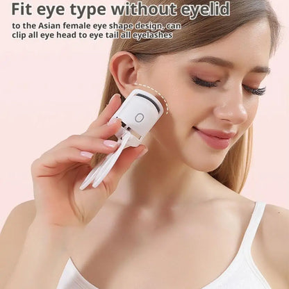 Electric eyelash Curler Long-lasting Styling Easy And Perfect Curling All Day Long Portable Electric Eyelash Curler Tool
