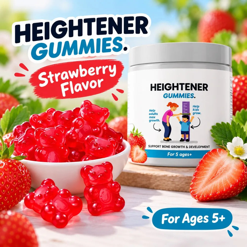 Calcium Vitamin D Gummies for Kids Adults Bone Health Support with Magnesium Zinc Vitamin C K2 Heightener Daily Supplement