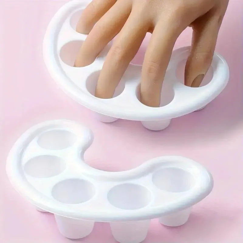 1/2pcs Nail Polish Remover Tray Set Non-Toxic Nail Art Dip Bowl, Unscented Manicure Hand Wash Remover Tools for DIY Nail Bath