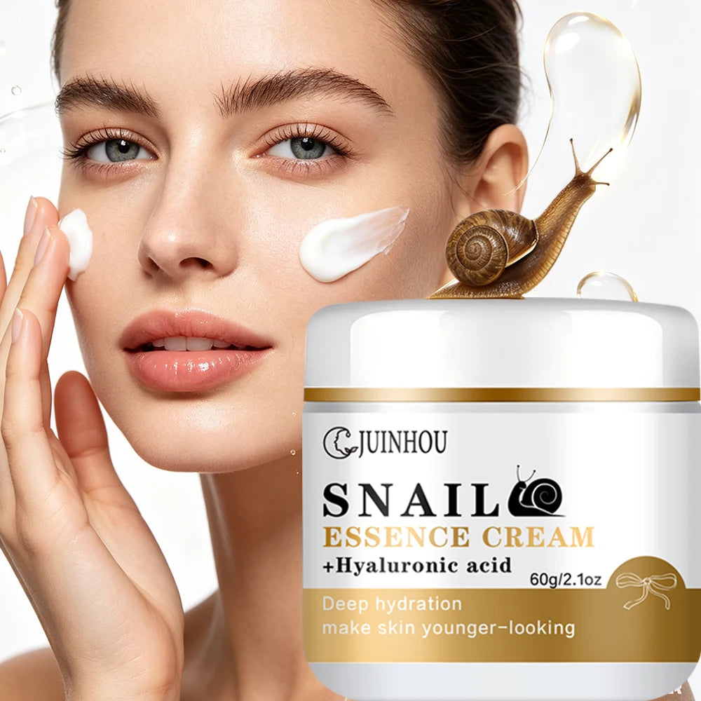 JUINHOU Snail Anti-aging Skincare Face Cream Make Skin Younger-looking Deep Hydration Skin Care Brighten skin Daily Use