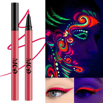 8 Colors Face Body Painting 1PC UV Light Neon Face Paint Art Makeup Blue Green Waterproof Christmas Party Body Paint Cosmetics