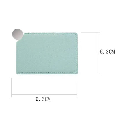 1Pc Portable Mini Stainless Steel Unbreakable Makeup Pocket Mirror Cosmetic.~