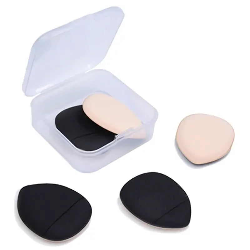 CNK 5/10Pcs Mini Finger Puff Foundation Small Air Cushion Powder Sponge Face Concealer BB Cream Cosmetic Applicator Makeup Tool