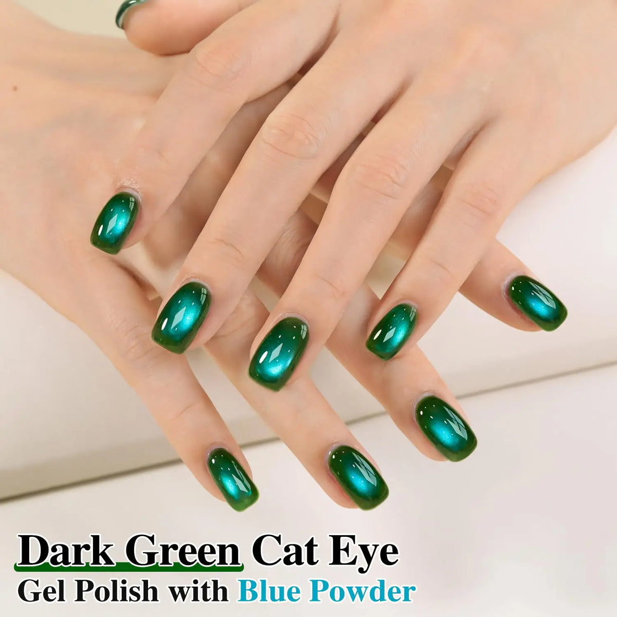 Elegant HL Reflective Cat Eye Gel Nail Polish Set A Magnetic Gel Polish That Delivers a Mesmerizing Cat Eye Effect, Easy So