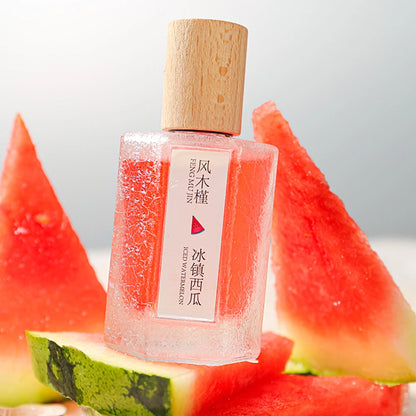Creative Floral Icy Watermelon Peach Women Perfume - 10H Long-lasting Fresh Fruity Summer Scent Light Sweet EDP Spray