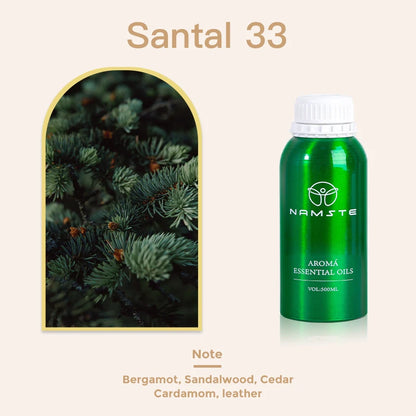 Namste Wood Santal 500ML Perfume Essential Oils Aroma Diffuser Home Fragrance Air Purifier Eight Times Concentrated Essence