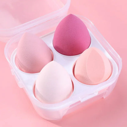 4/12Pcs Beauty Egg Makeup Blender Cosmetic Puff Makeup Sponge Cushion Foundation Powder Sponge Beauty Tool Women Make Up