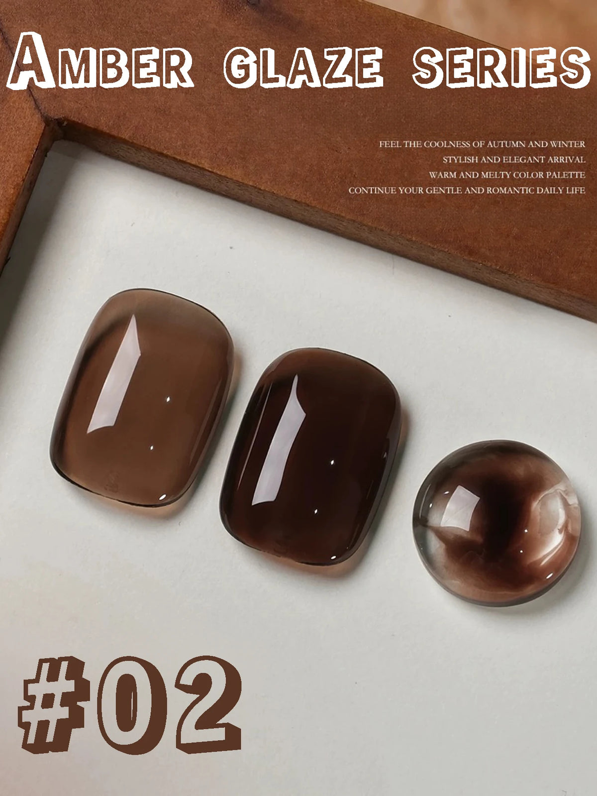 10ML 1-9pcs Hot Selling Water Blurred Clear Brown Nails Jelly Nail Polish Whitening Leopard Nails Black Green Nails