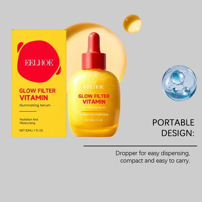 Vitamin C Serum Strengthens Skin Barrier Brightening Face Essence Deep Hydrating Nourishing Anti-Dryness Korean Facial Skincare