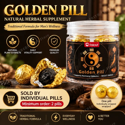 Maca Root Herbal Supplement with Cistanche Black Sesame Black Rice & Honey Supports Energy Vitality Hormonal Balance 1 Pill