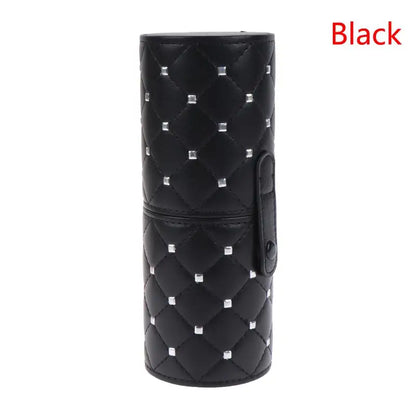 1Pcs Diamond Square Nail Makeup Tool Storage Pen Holder Large Capacity Multi-Functional Makeup Brush Storage Container
