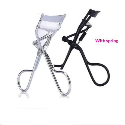Professional Eyelash Curler Spring Loaded Design Long Lasting Curls 2 Color