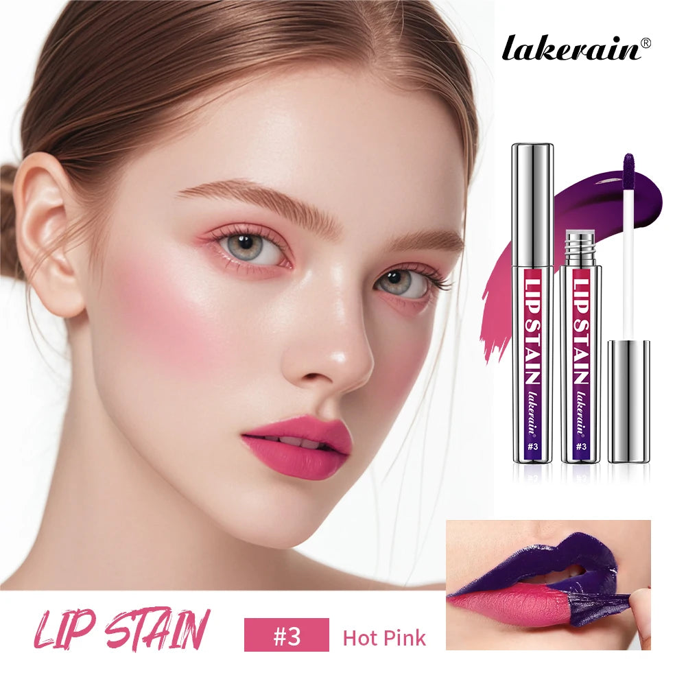 Christmas Lip Makeup Set Peel Off Lip Stain PH Color Changing Lip Oil Deep Moisturizing Long Lasting for Holiday Party Gift