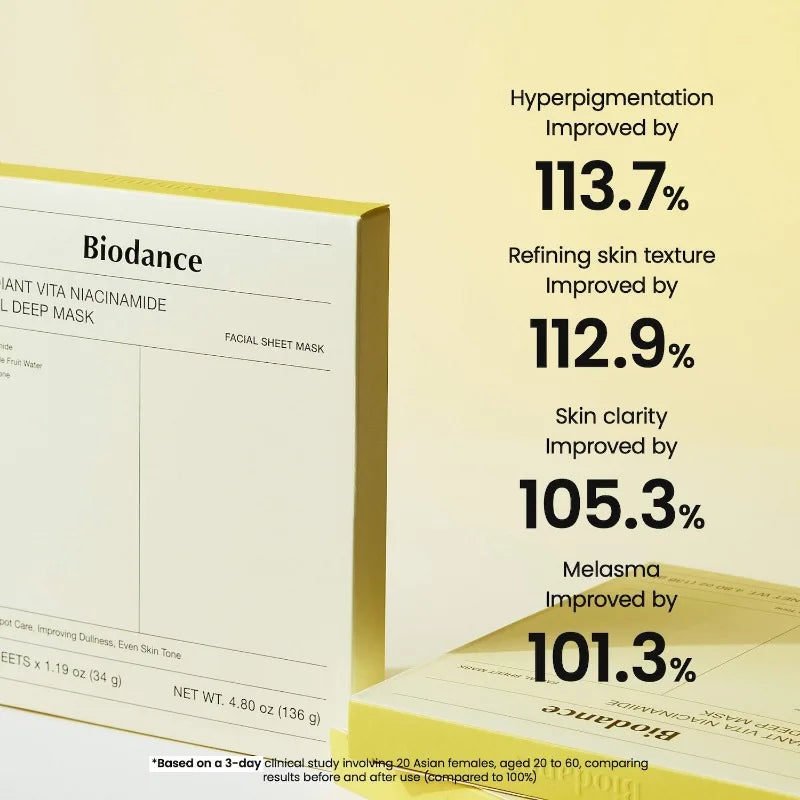 Biodance Bio-Collagen Anti-Wrinkle Mask Deep Hydration Nourish Moisturize Lock Water Gentle Facial Skincare Mask