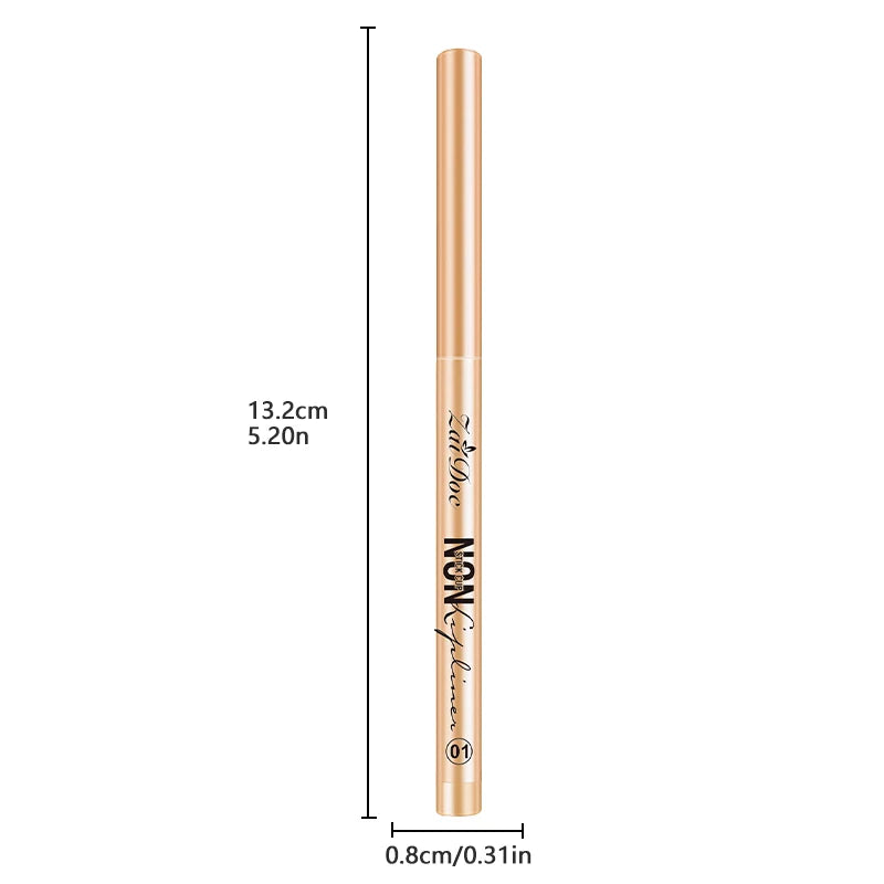 ZaiDoc 3 Colors Lip Liner Pencil Set Long Lasting Waterproof Smudge Proof Smooth Lip Pencil Natural Finish Daily Makeup
