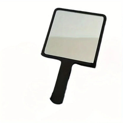 Portable Travel Makeup Mirror with Handle - Polished Plastic Frame, Dresser Mount, Unscented, Cartoon Theme - Perfect Gift for W