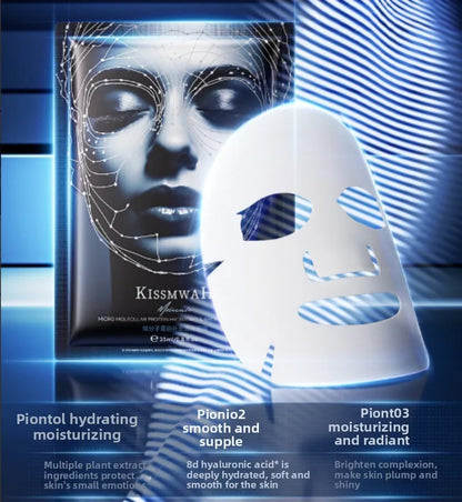 Micro Molecular Protein Moisturizing and Transparent Facial Mask Deeply Moisturizes and Moisturizes Skin, Wakes Up Skin Tone