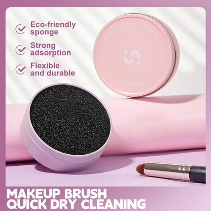 Makeup Brush Cleaning Box Quick Clean Sponge Eyeshadow Brushes Dry Cleaner Cosmetic Wash Clean Powder Tool Makeup Accessories