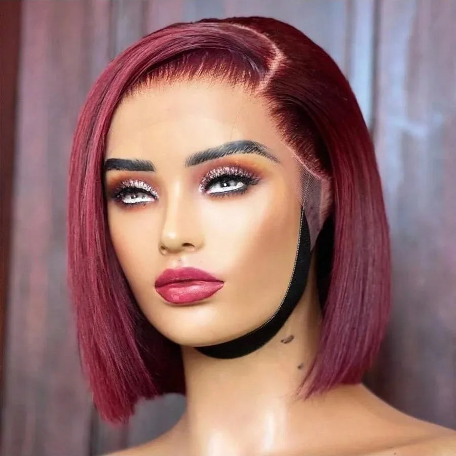 613 Blonde 13x4 Hd Lace Front Wig Layered Straight Natural Hairline Glueless Synthetic High Quality Cheap Lace Wig For Women