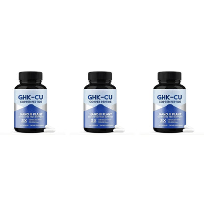 GHK-Cu Copper Peptide Capsules for Skin Repair Support, Collagen Metabolism Support, and Antioxidant Protection - 120 Capsules