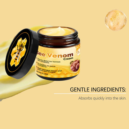 Bee Venom Skin Restoration Cream Lift Tightenes Sagging Fade Freckle Melanin Anti Cellulite Day & Night Body Massage Moisturizer