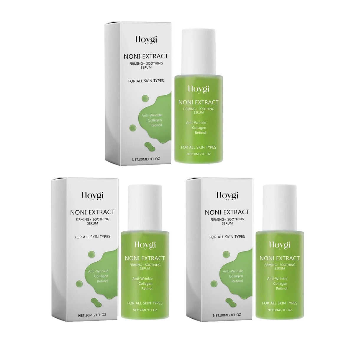 Retinol Serum Noni Fruit Essence Nourishing Brightening & Plumping Moisturizing Firming Smoothing Soothing Facial Skin Care