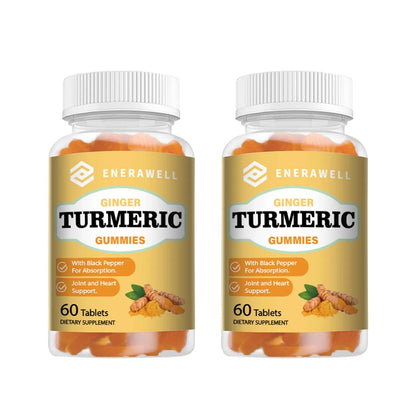 Turmeric Gummies, Boosts Immunity, Promotes Skin Health, Improves Mobility, Improves Blood Circulation, Regulates Blood Lipids