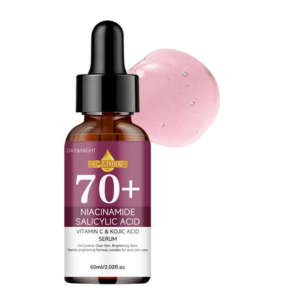 JUINHOU Niacinamide Hyaluronic Acid Face Serum Firms Deeply Hydrates Brightens Skin Improves Skin Elasticity for All Skin Types