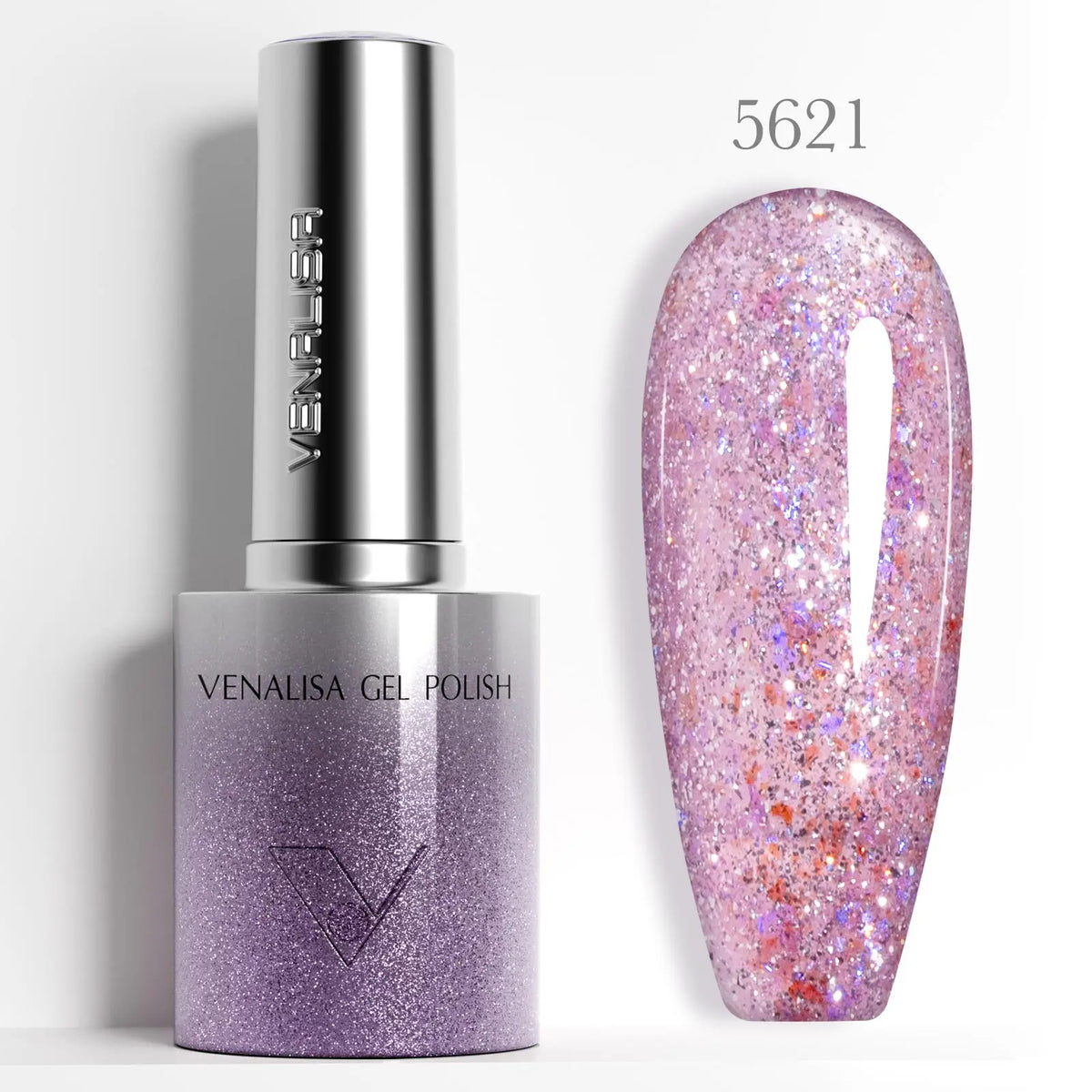 10ml Venalisa Hema Free TPO Free Gel Nail Polish Christmas New Year Soak Off Glitter Red Colors Cat Eye Magnet Nail Gel Polish