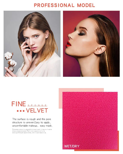 1Pc Cosmetic Puff Powder Puff Smooth Women's Makeup Foundation Sponge Beauty To Make Up Tools & Accessories Water-drop Shape
