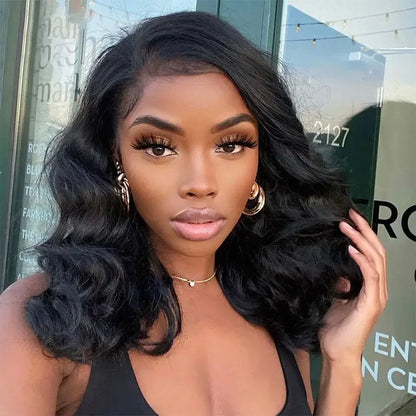 13x4 Body Wave Lace Front Wig Human Hair PrePlucked Brazilian Hair Lace Frontal Wigs For Women Lace Closure Wig