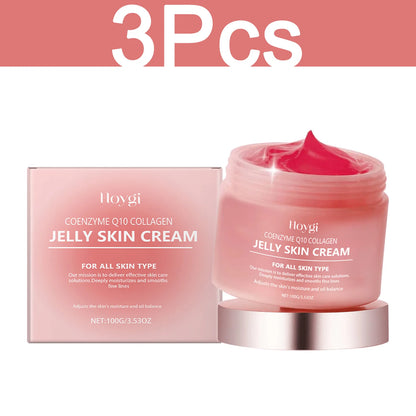 HOYGI Collagen Jelly Face Cream Nourishing Tightening Shrinks Pores Smooth Fine Lines Increase Skin Elasticity Korean Skin Care