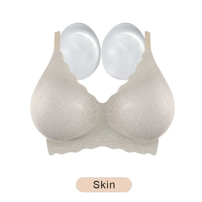 Artificial Silicone Breasts Forms Pads Fake Boobs Chest Women's Silicone Underwear Eexy Breast Padded Bra Becomes Big