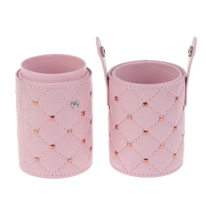 1Pcs Diamond Square Nail Makeup Tool Storage Pen Holder Large Capacity Multi-Functional Makeup Brush Storage Container