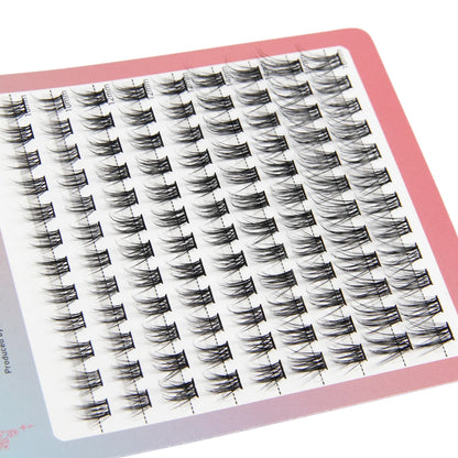 Cluster Lashes 72 Individual Lashes Clusters Eyelash Extensions False Eyelashes DIY Wispy Fluffy Lash Extension Mix 10-16mm