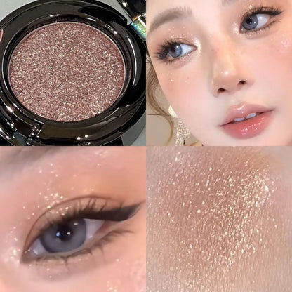 Metallic Glitter Smoked Green Eyeshadow Cream Chameleon Blue Sparkling Shimmer Highlighter Eyeshadow Palette Eye Shadow Makeup