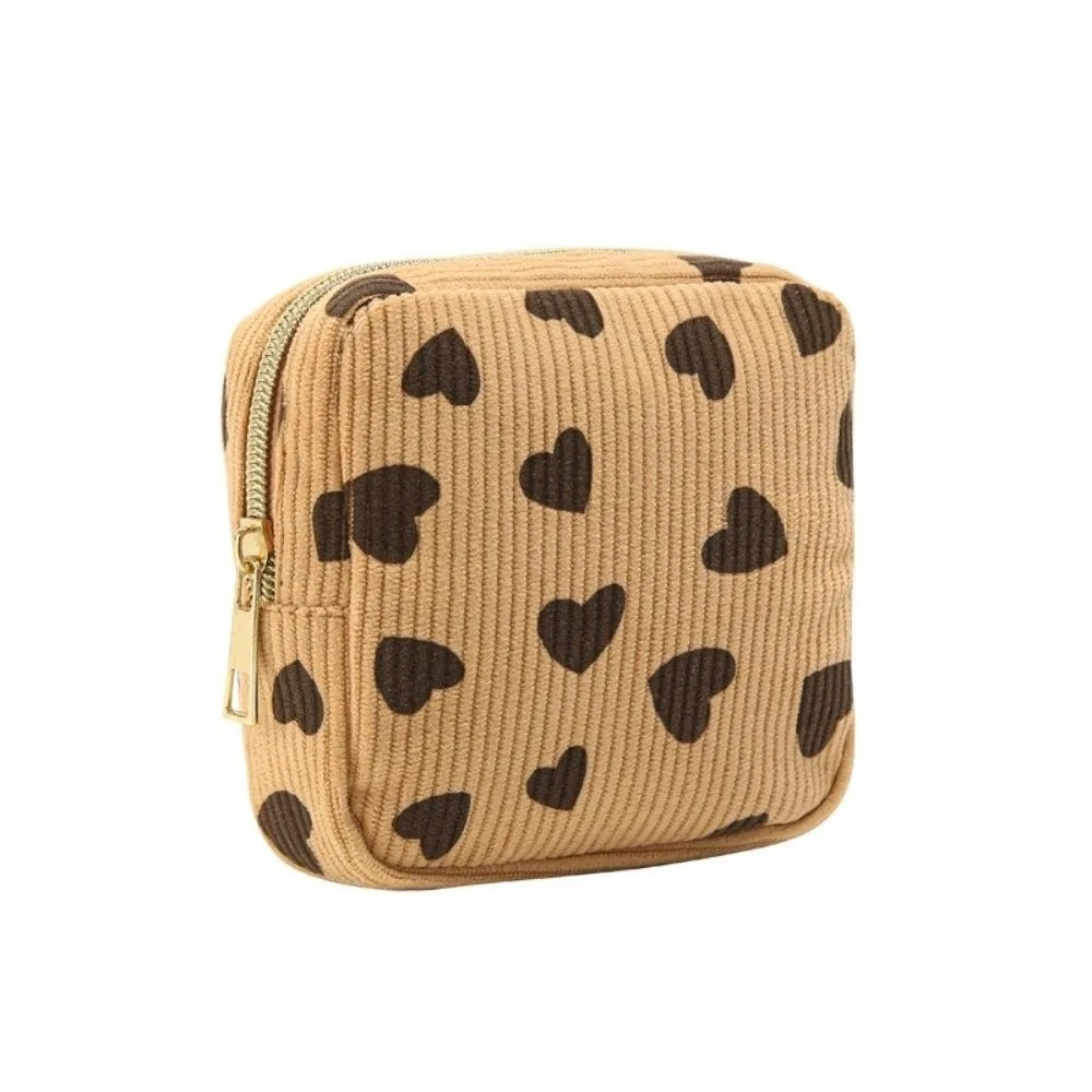 Fashion Mini Makeup Lipstick Bag Travel Organizer Bags Sanitary Napkins Case Small Pouch Cosmetic Storage Pouch Women
