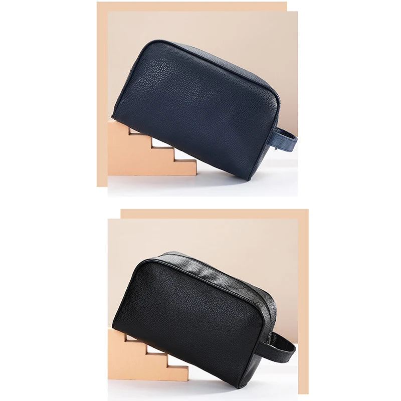 Cosmetic Bags Women Fashion Solid Color Handheld Wash Makeup Bag Ladies Portable Travel Storage Lipstick Organiser Bags
