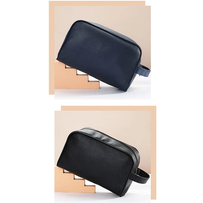 Cosmetic Bags Women Fashion Solid Color Handheld Wash Makeup Bag Ladies Portable Travel Storage Lipstick Organiser Bags