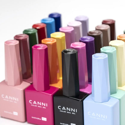 CANNI Gel Nail Polish TPO/HEMA FREE Gorgeous Christmas Red Color Winter Nails Full Coverage Soak Off UV LED Semi Permanent Gel