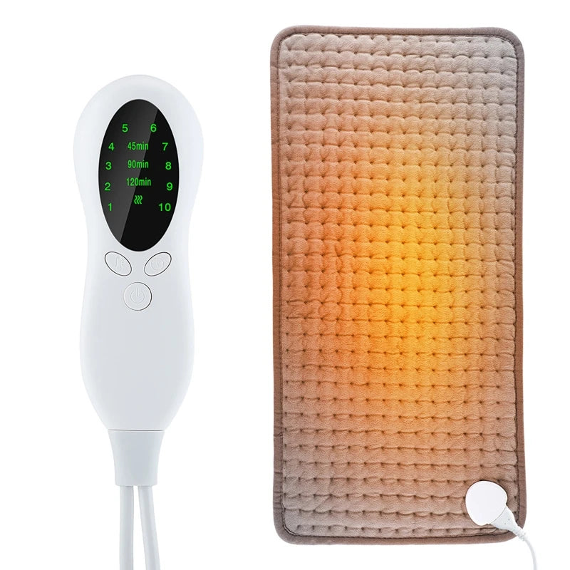 76x40cm/30X60 110V/220V  Extra Large Electric Heating Pad for Period Cramps Lower Back Pain Relief Heat Therapy Winter Warmer