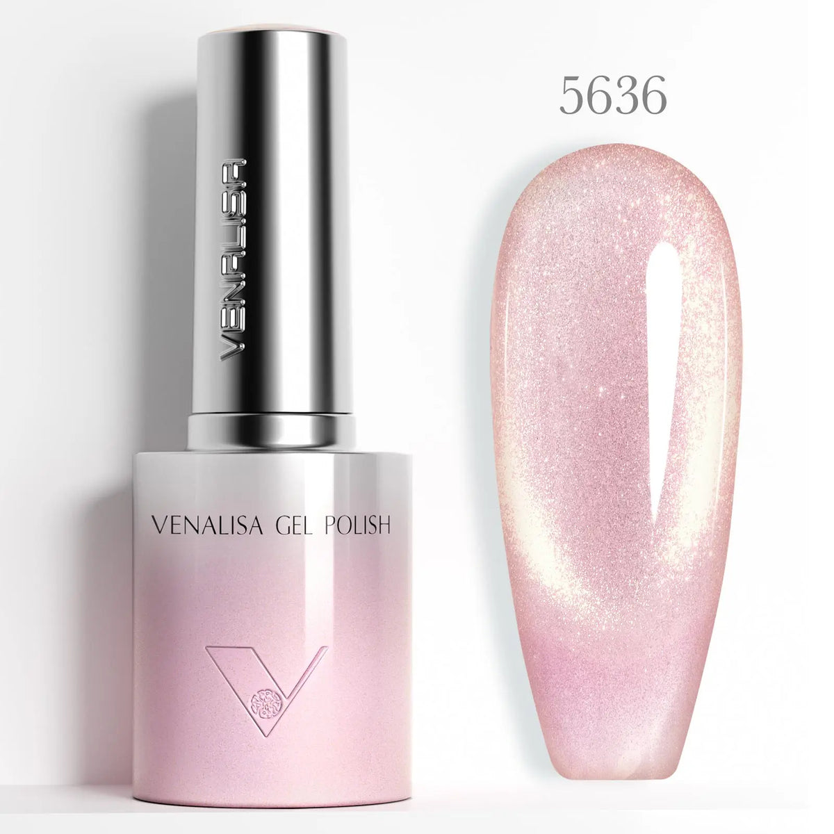 10ml Venalisa Hema Free TPO Free Gel Nail Polish Christmas New Year Soak Off Glitter Red Colors Cat Eye Magnet Nail Gel Polish