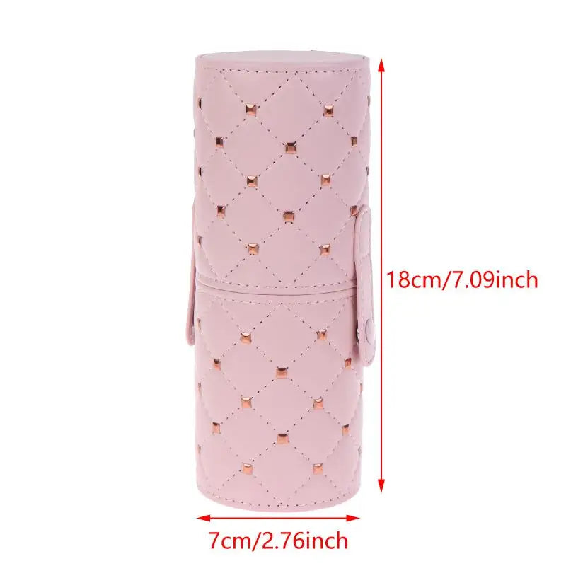 1Pcs Diamond Square Nail Makeup Tool Storage Pen Holder Large Capacity Multi-Functional Makeup Brush Storage Container