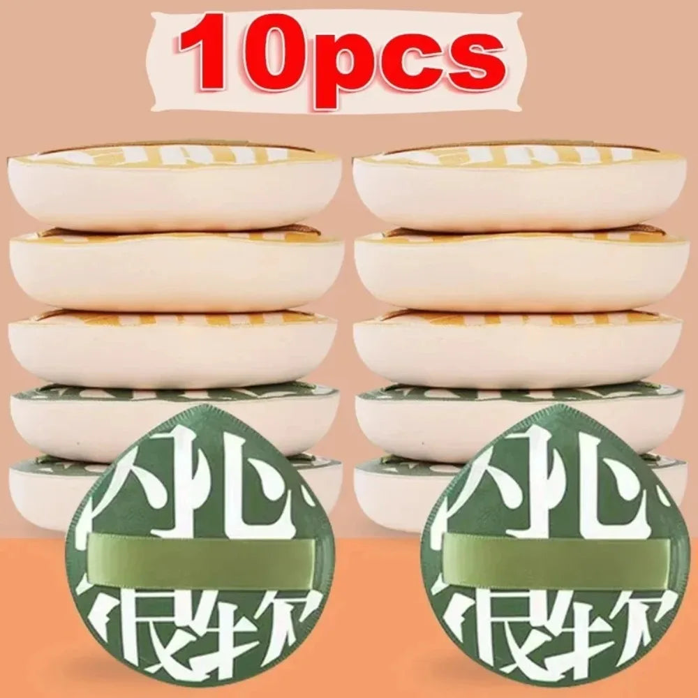 2026 Super Thick Soft Makeup Puffs Large Cotton Velvet Powder Puff Liquid Foundation Sponge Cosmetics Tools Wet Dry Use Puff