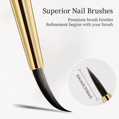 QINGNENGLIANG Nail Art Brush Painting Drawing Pen for Lines Grid Flower Butterfly DIY Multifunctional Manicure Design Tool