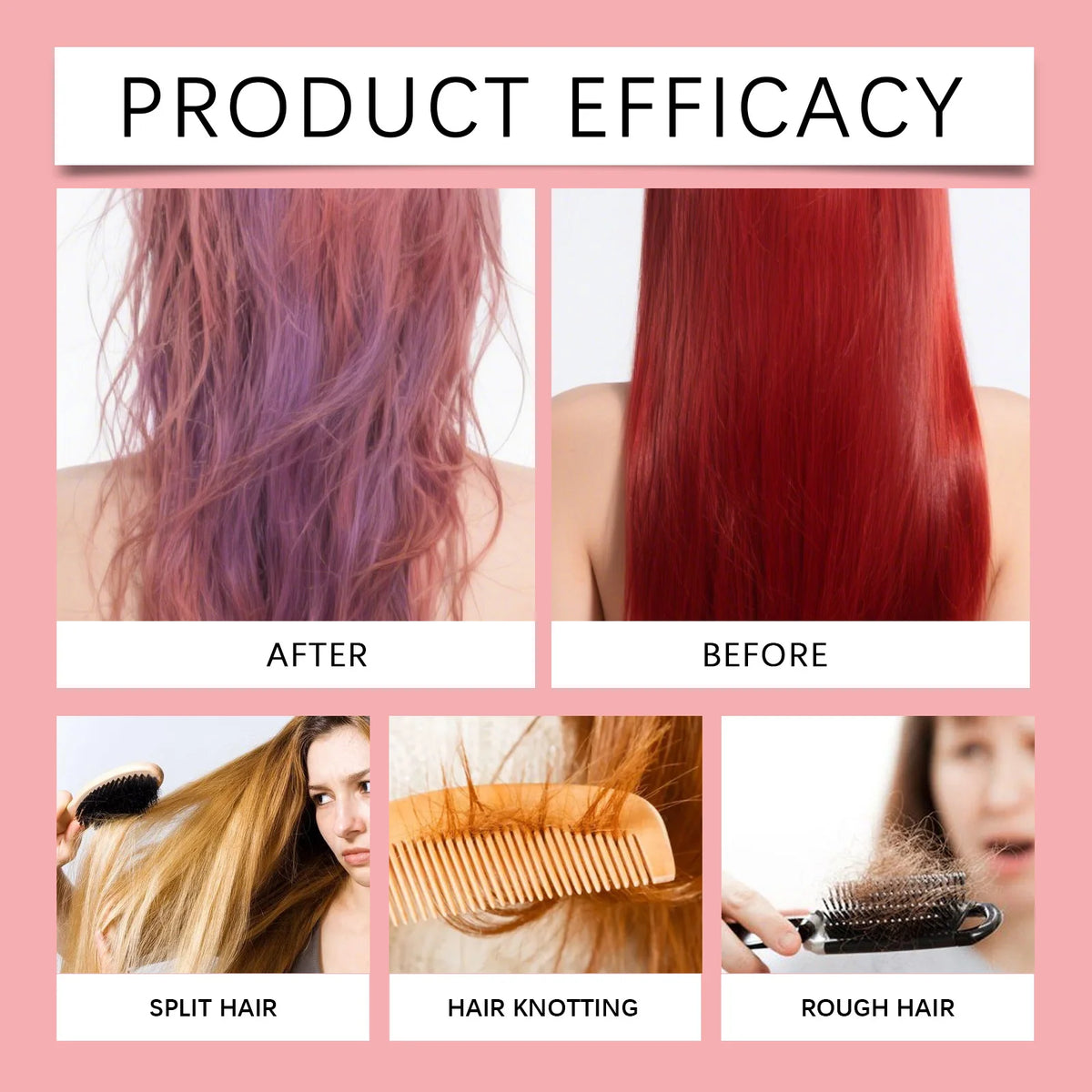 Color Boosting Conditioner Neutralizes Brass Yellow Tones Fade After Bleach Hair Dye Color Depositing Hair Mask For Red Brown