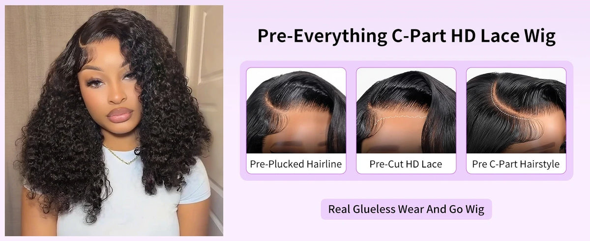 14 16 Inch Curly Deep Wave 13x4 Lace Frontal Wigs Short Bob Wig Brazilian Remy 100% Human Hair 4x4 Transparent Lace Front Wig
