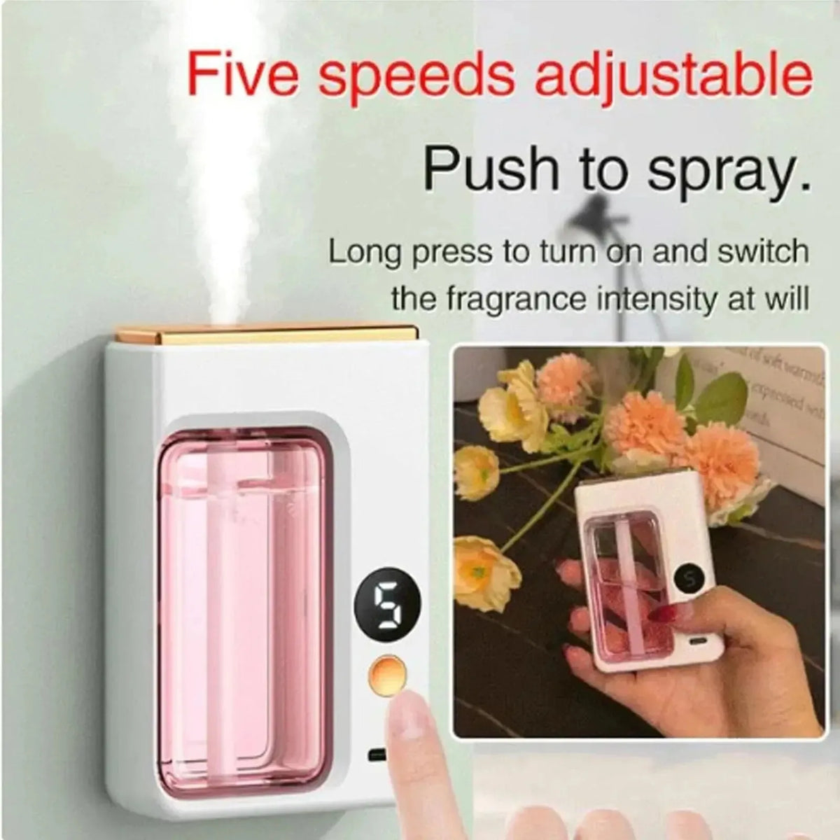 Automatic Aromatherapy Machine Portable Diffused Aromatherapy Machine Mini Fragrance Sprayer Air Freshener Hilton Shangri-La Oil