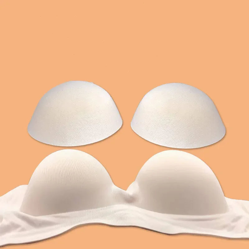 8CM Thicken Push Up Bra Pads Removable Breast Enhancer Inserts for Bikini Swimsuit Lingerie Chest Lift Padded Inserts Accessorie