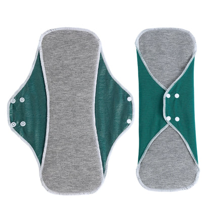 2PCS Large Reusable Graphene Incontinence Pads Heavy-flow Menstrual Cotton Panty Liner Cloth Tampons Urinary Sanitary Pads